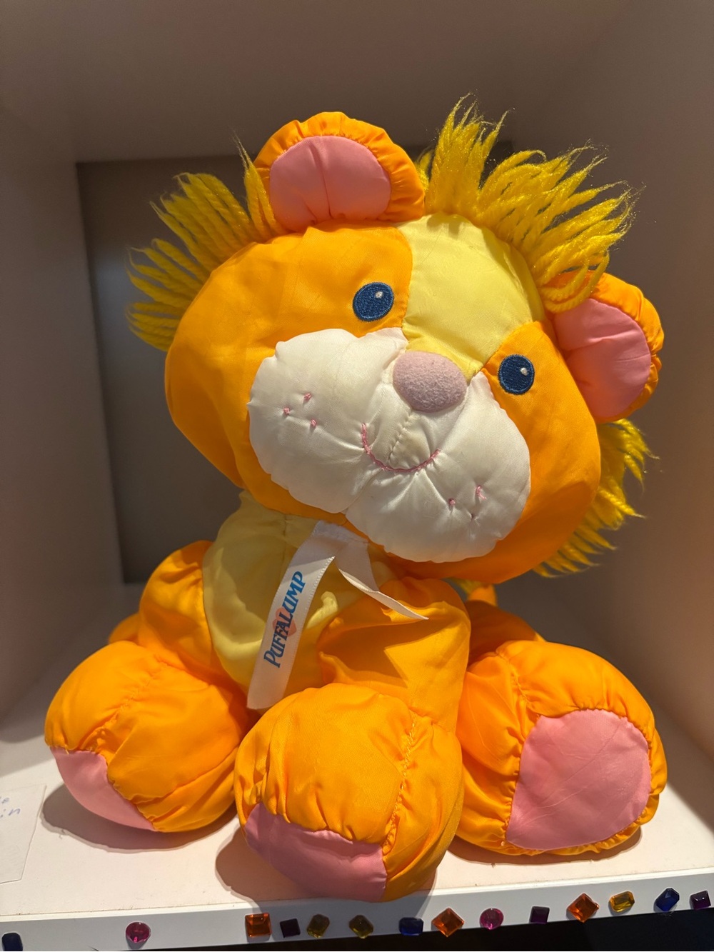 Puffalump orange lion
